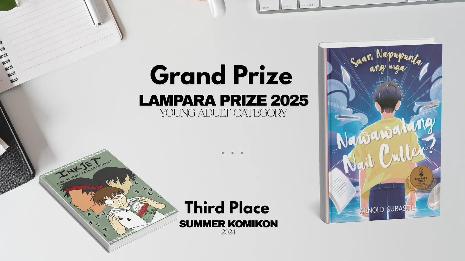 Grand Prize — Lampara Prize 2025 Young Adult Category, and Third Place at Summer Komikon 2024